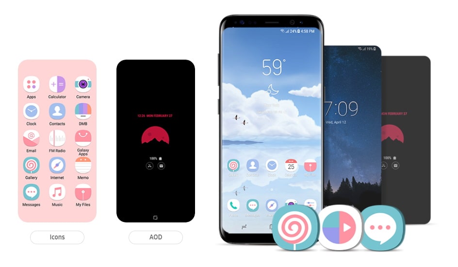 Download the Best Free Samsung Icon Packs from Samsung Themes Store