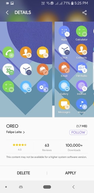 Oreo icon packs Screenshot_20180914-172505_Samsung Themes