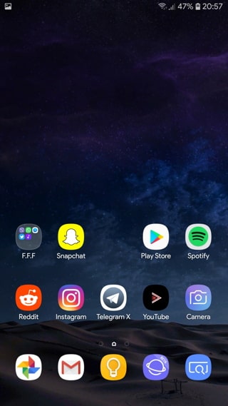 Samsung Experience 10 Launcher Home screenshot min