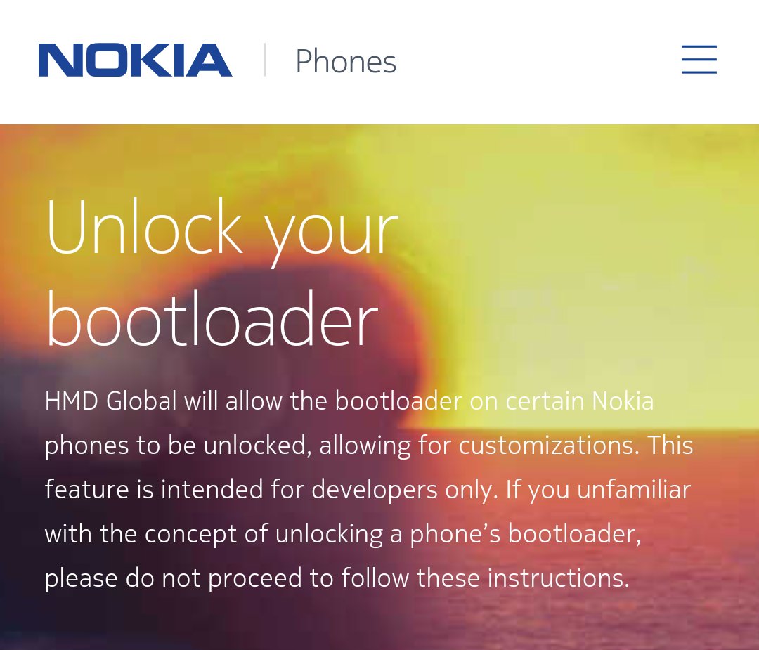 Unlock Bootloader on Nokia phones