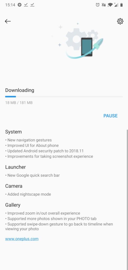 OxygenOS Open Beta 6 for OnePlus 6