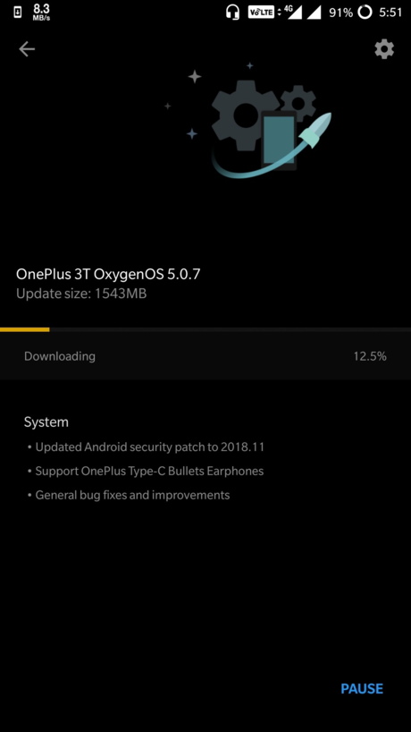 Download Oxygen OS 5.0.7 for OnePlus 3 and 3T