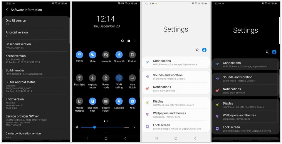 Download Android 9 Pie One UI Beta for Snapdragon Galaxy S8 and S8 Plus