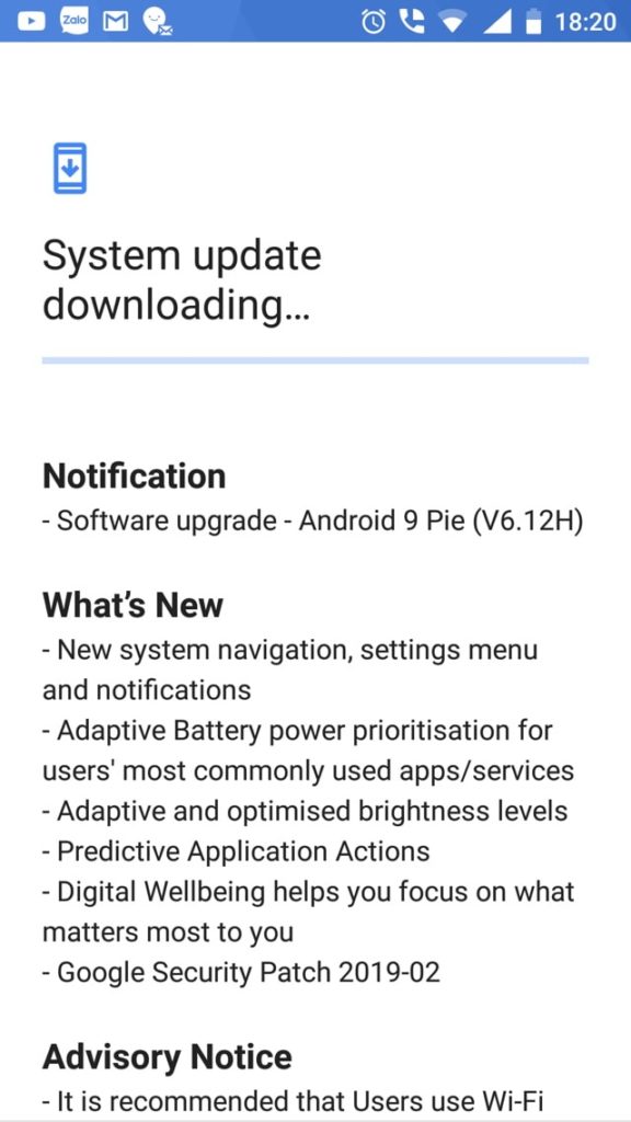 Nokia 6 receives official Android 9.0 Pie OTA update V6.12H-min