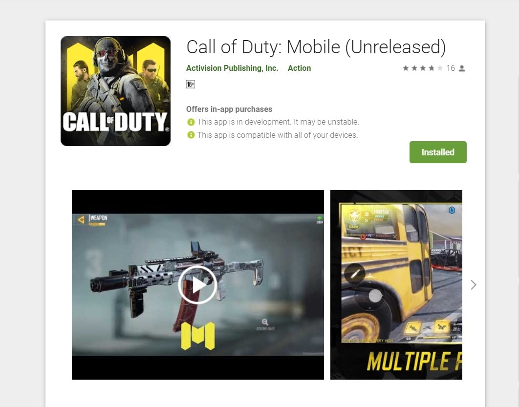 Download Latest Call Of Duty Mobile v1.0.3 APK and OBB file ... - 