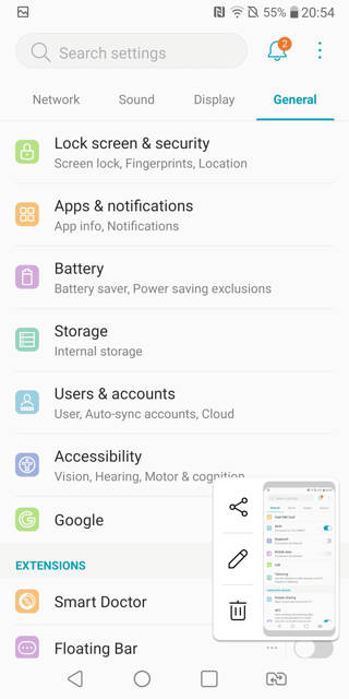 LG V30 android 9 pie screenshot3