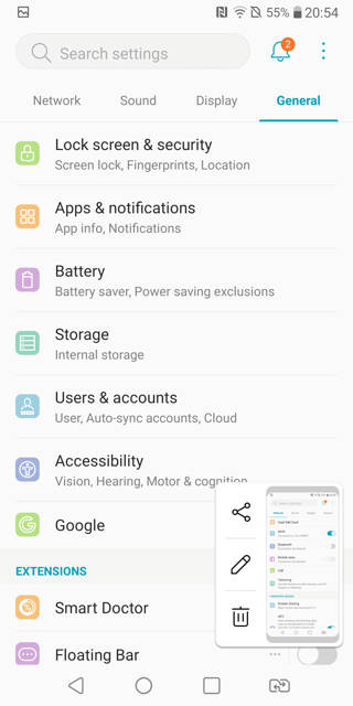 LG V30 android 9 pie screenshot3