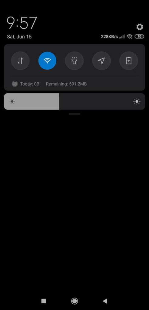 Xiaomi Poco F1 MIUI 10.3.5.0 Dark Mode screenshot 2