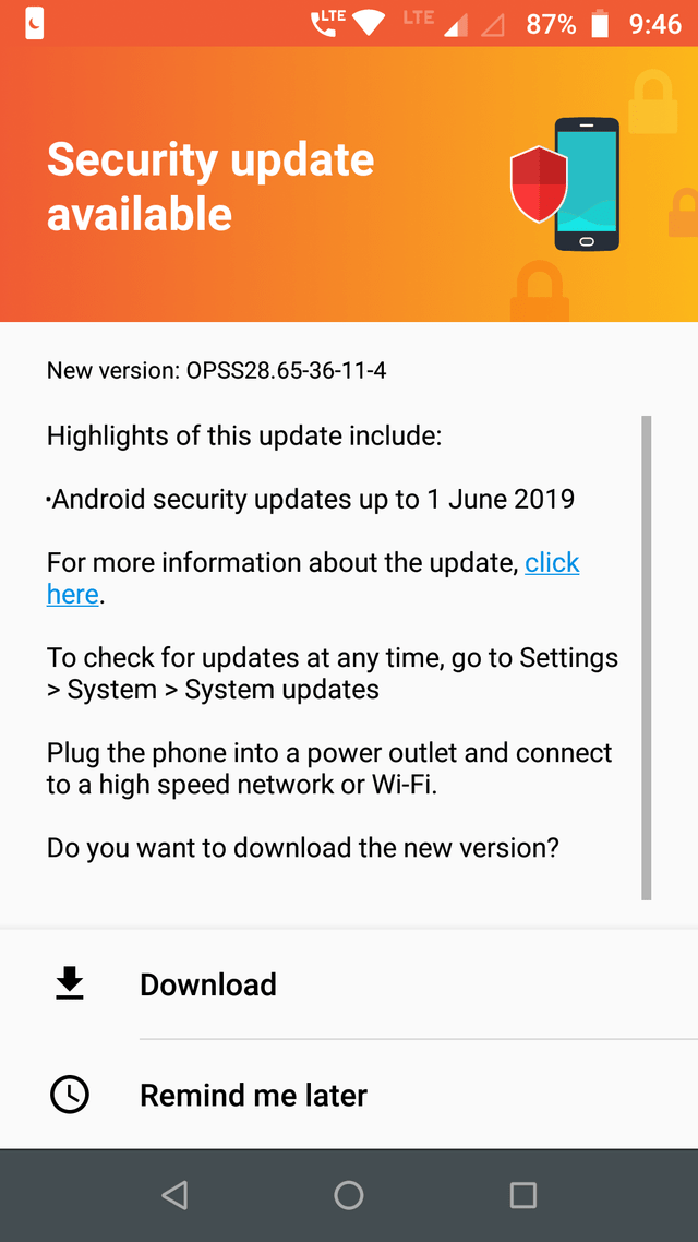 Moto G5s and g5s plus june 2019 security patch-min