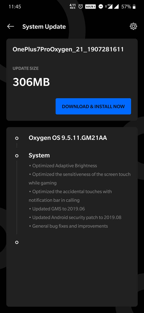oxygen os 9.5.11 for oneplus 7 pro androidsage