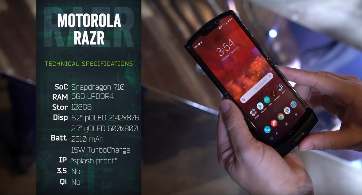Motorola Razr 2019 Folding Phone wallpaper