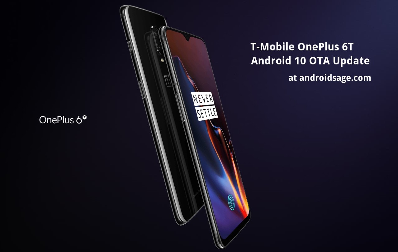 T Mobile OnePlus 6T Android 10 oTA update based on Oxygen OS 10 min