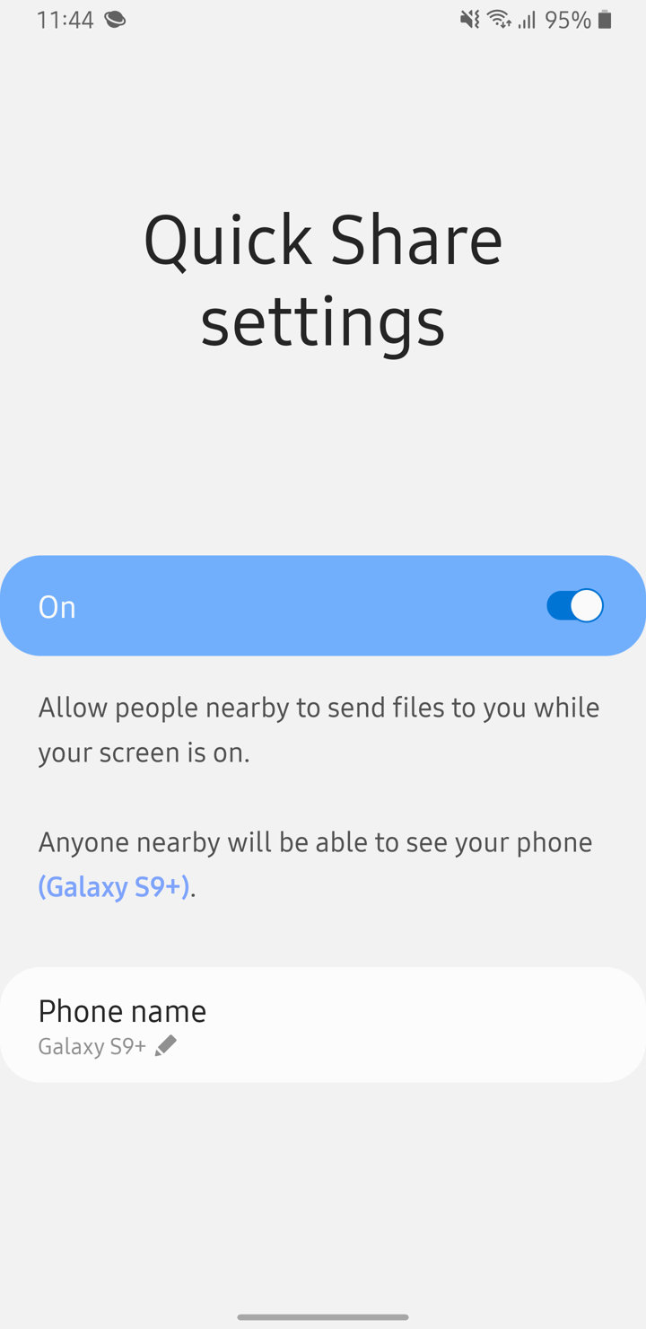 Download Samsung Quick Share APK for Transferring Files Between Android