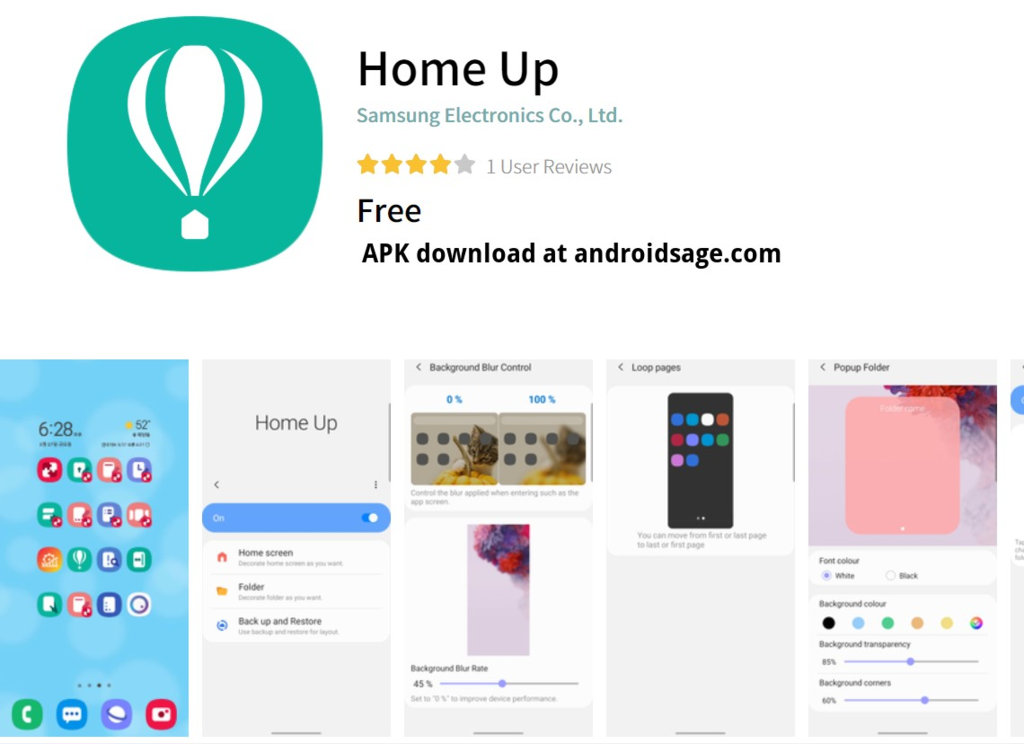 قم بتخصيص شاشة One UI الرئيسية من سامسونج مع Home Up APK كمكوّن إضافي جيد لقفل 2020 74