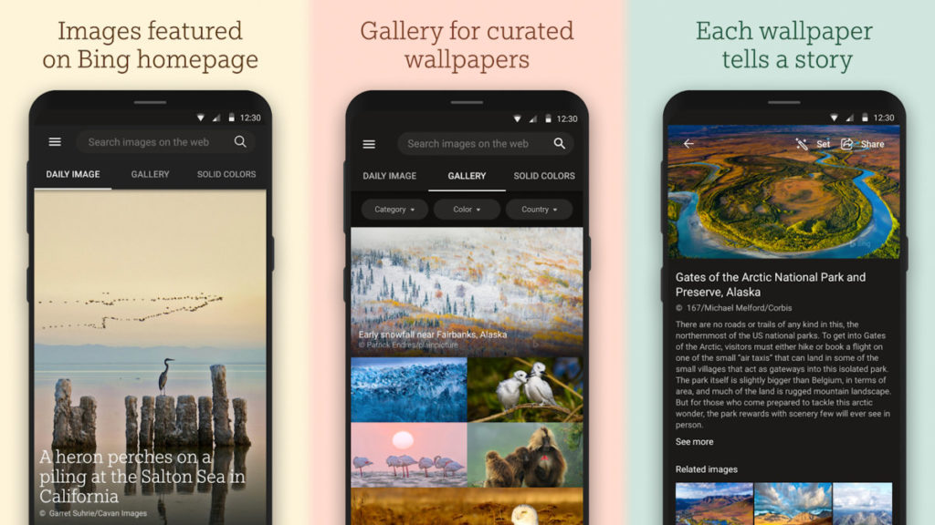 Bing Wallpapers APK download