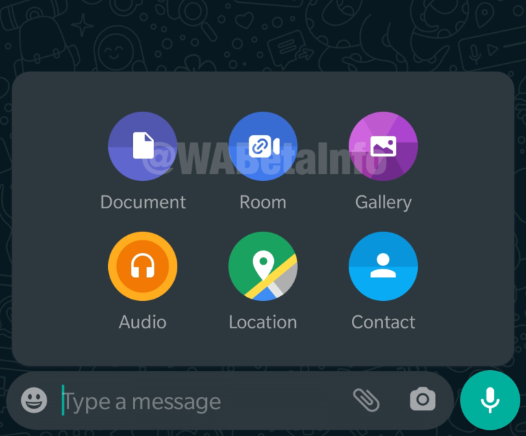 Messenger rooms in whatsapp apk download