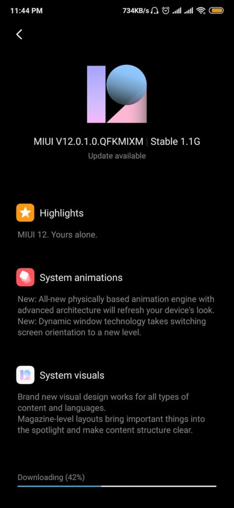 Mi 9T Pro or K20 Pro MIUI 12 global stable ROM