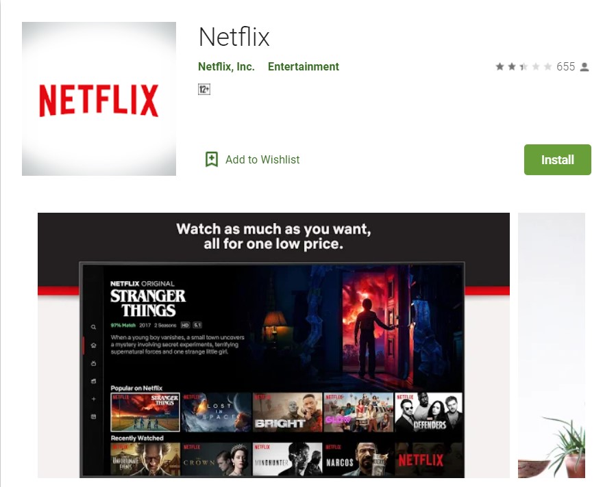 Netflix Android TV APK