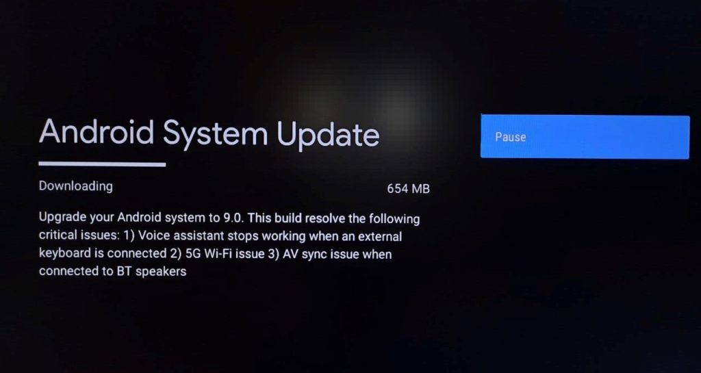 Mi Box S 4K Stable Android 9 Pie update