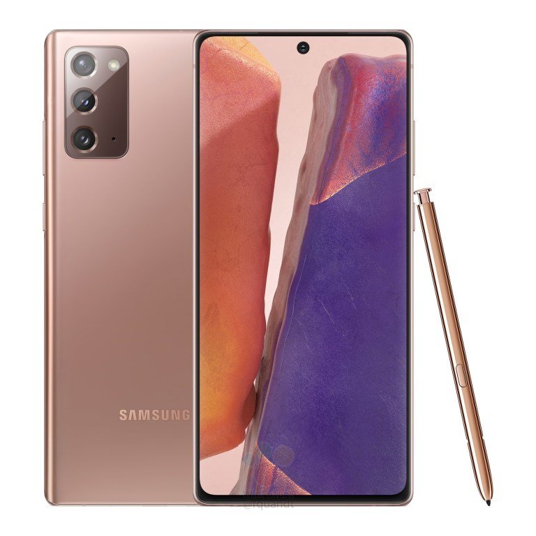 Samsung-Galaxy-Note-20-Mystic-Bronze-With-S-Pen