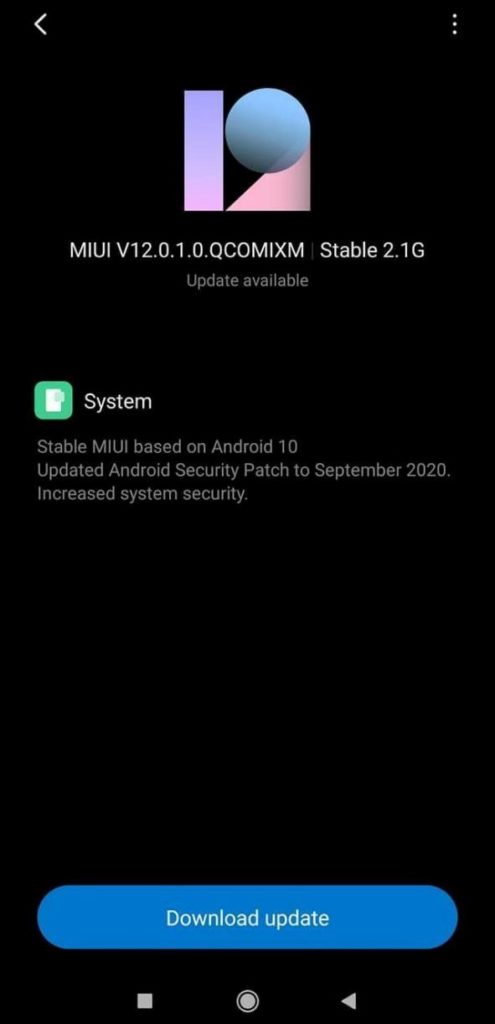 Redmi Note 8 gets MIUI 12.0.1.0 Global Stable ROM
