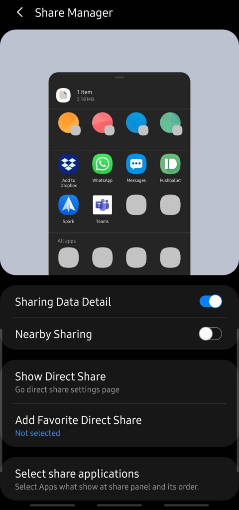 Share Manager by Samsung