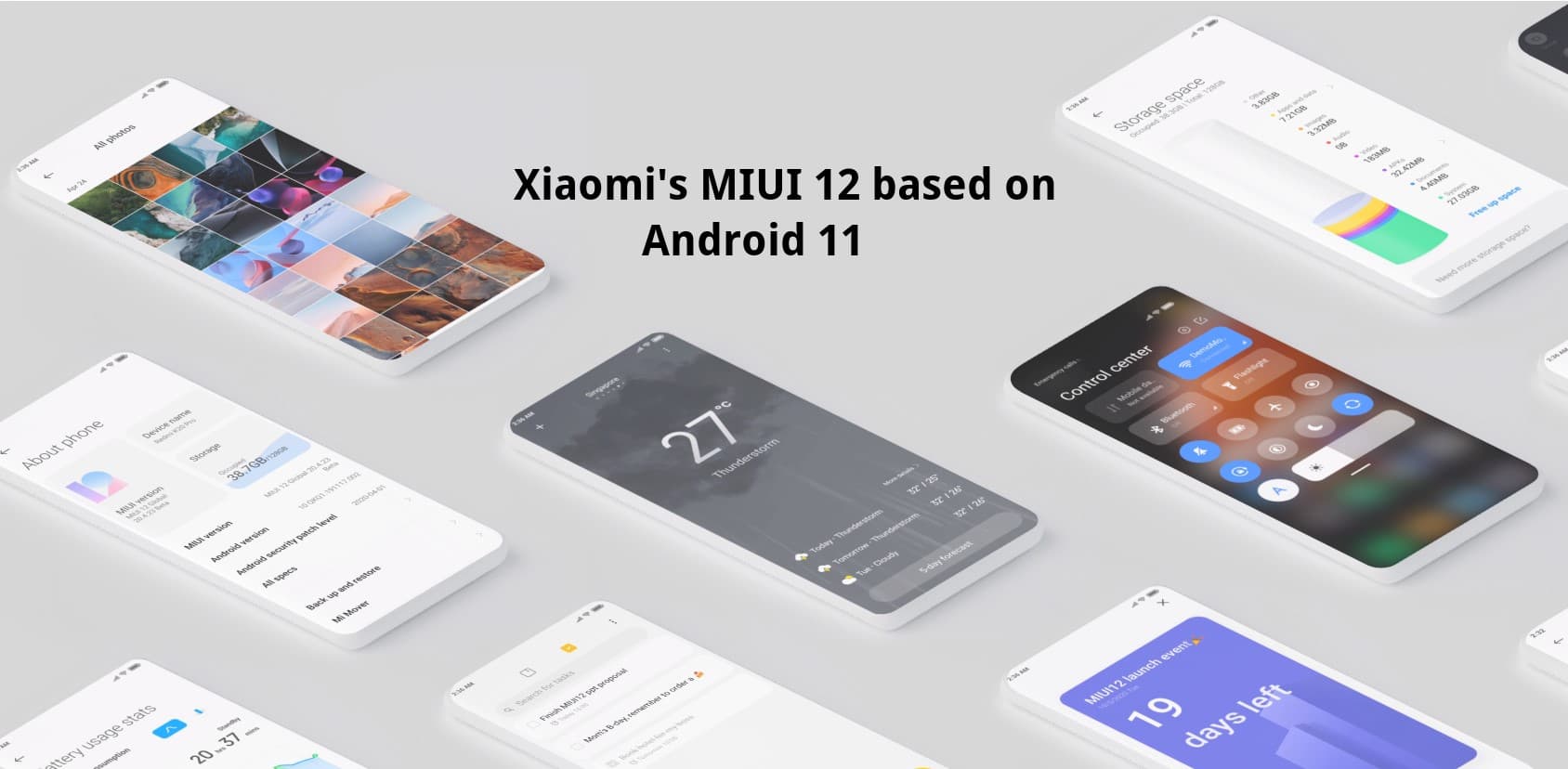 Download MIUI 12 based on Android 11 for Xiaomi devices