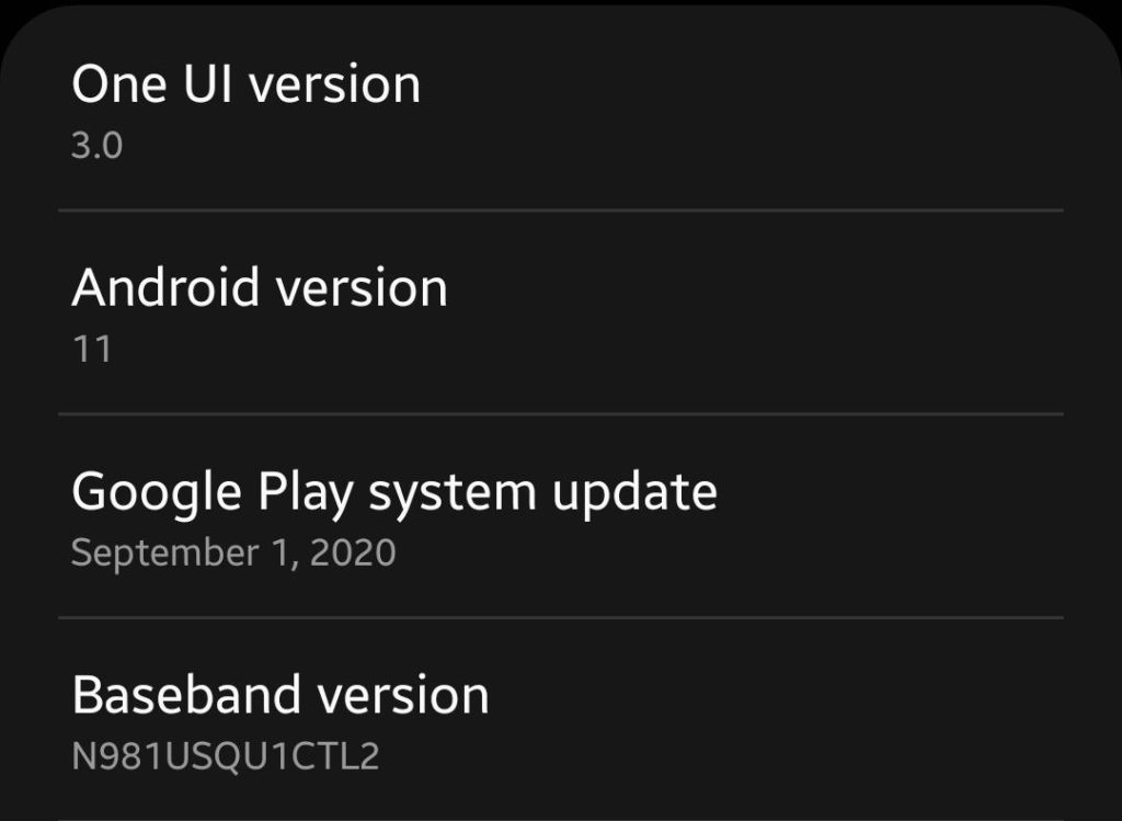 AT&T Galaxy S20 and Note 20 (Ultra) series gets stable One UI 3.0 update based on Android 11 2 ATT Galaxy Note 20 Ultra stable One UI 3.0