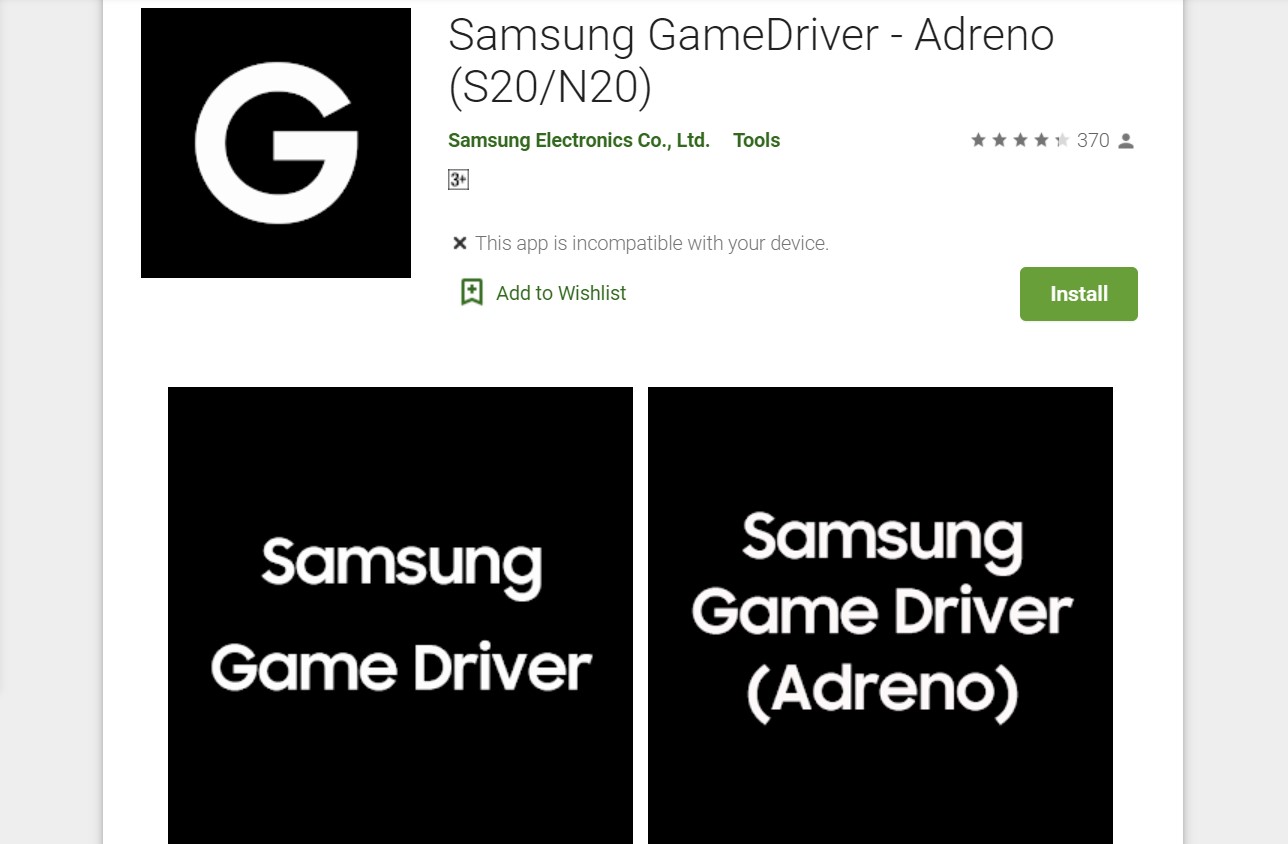 Samsung GameDriver - Adreno (S20_N20)