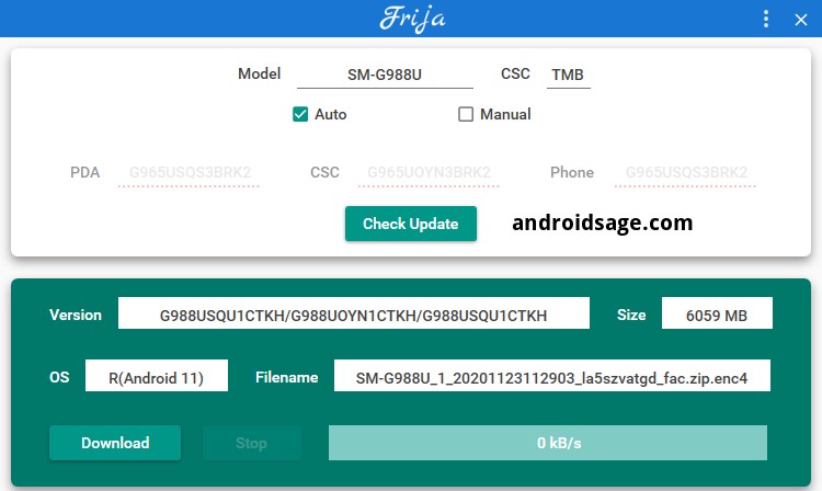 How to download full stock One UI 3 firmware for Snapdragon Galaxy S20/S20+/S20Ultra