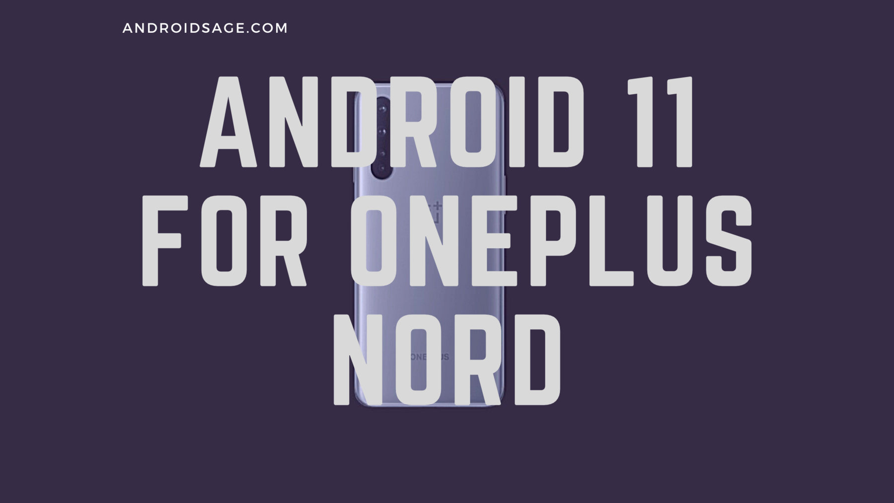 Android 11 for OnePlus Nord
