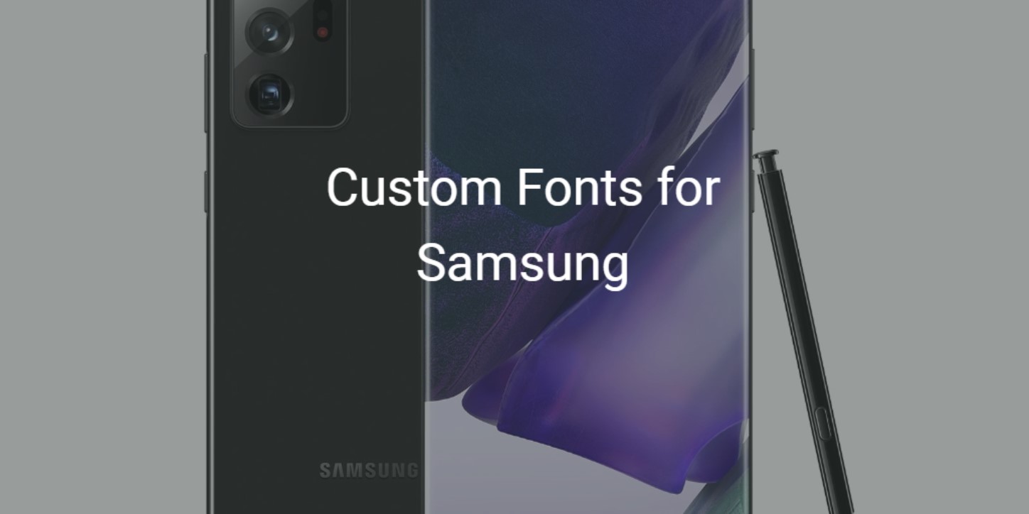 Fonts for Samsung