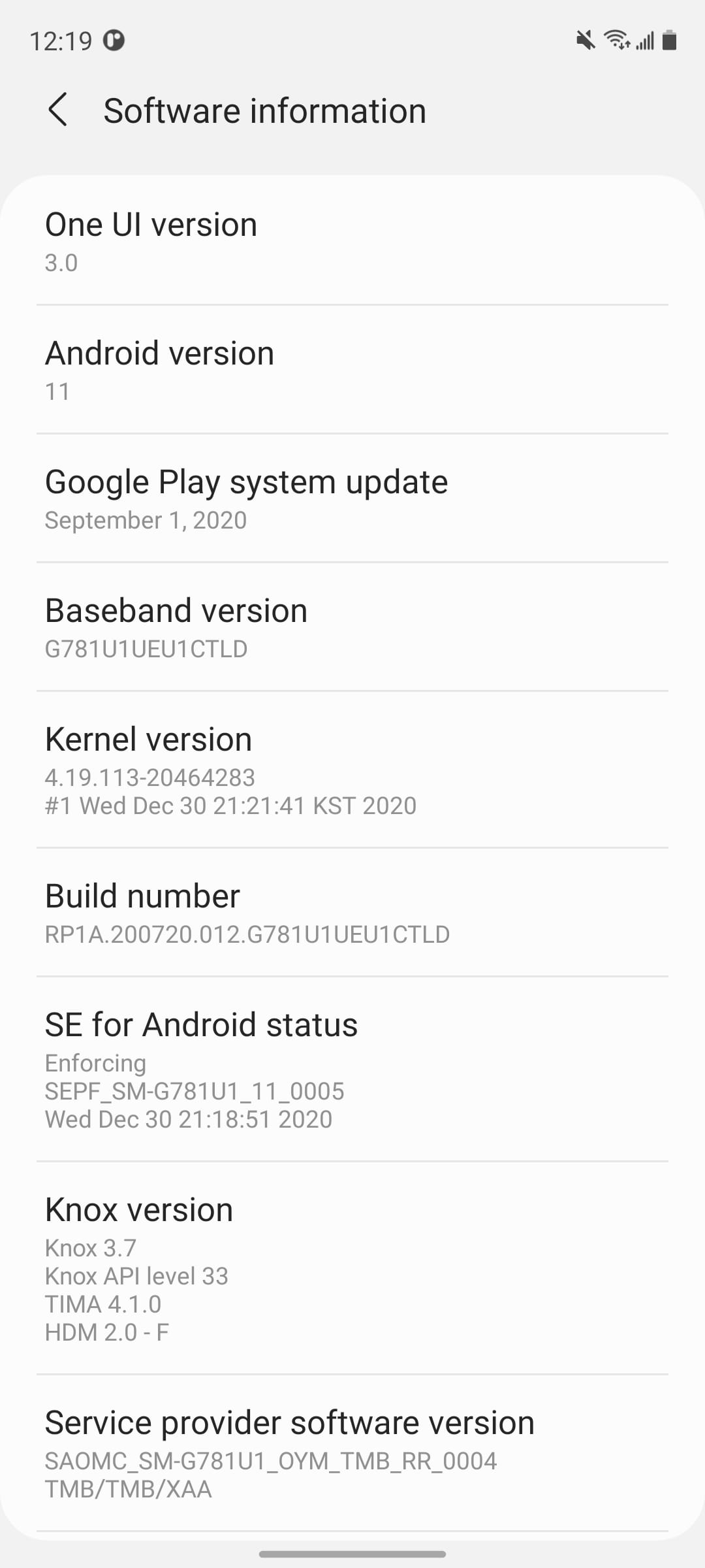 s20 fe update android 11