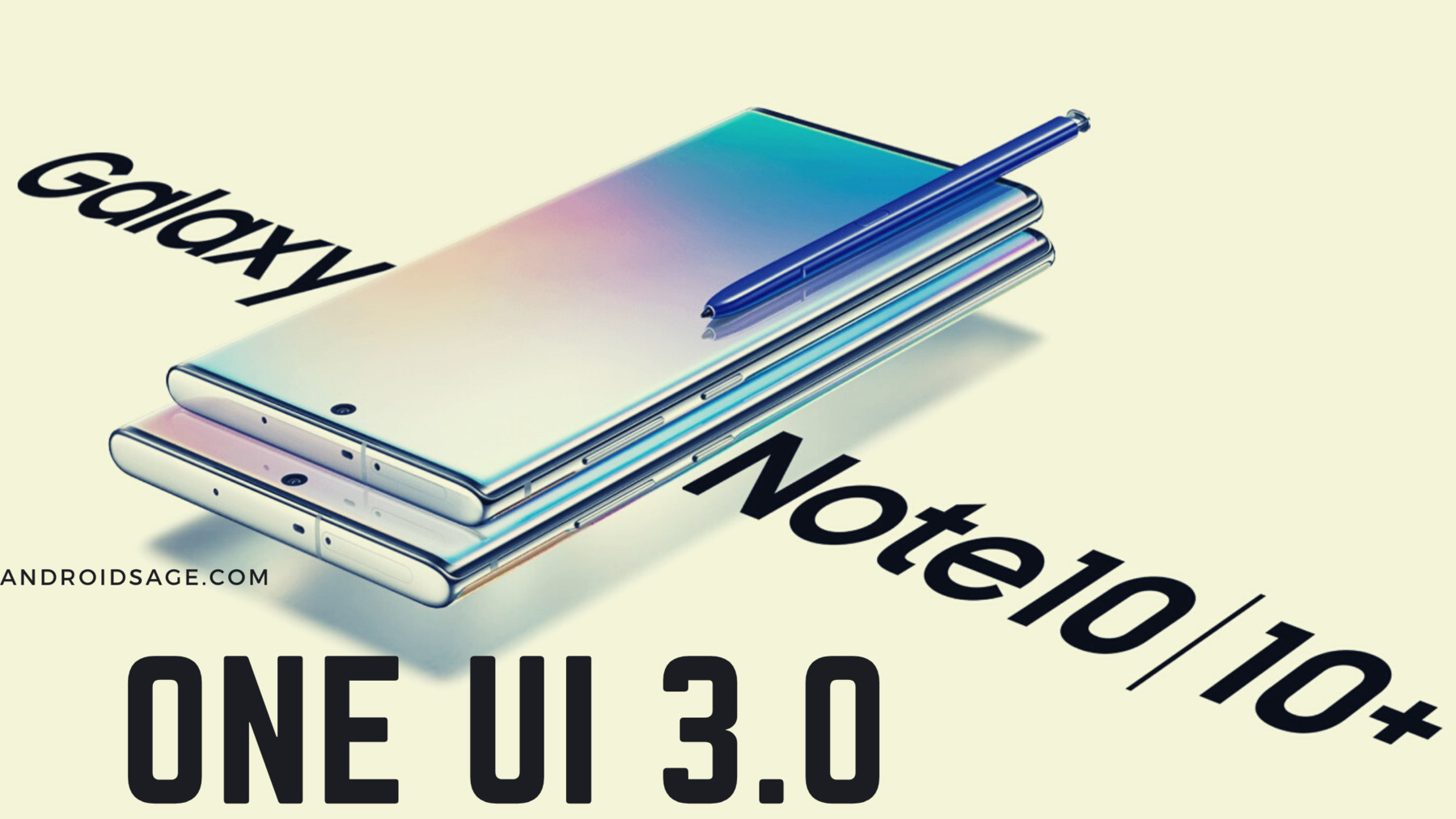 One UI 3.0 for Galaxy Note 10 plus