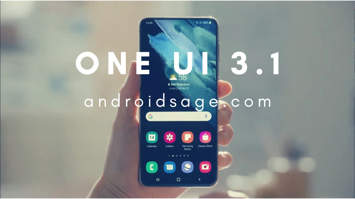 One UI 3.1 with Android 11 for Samsung Galaxy devices