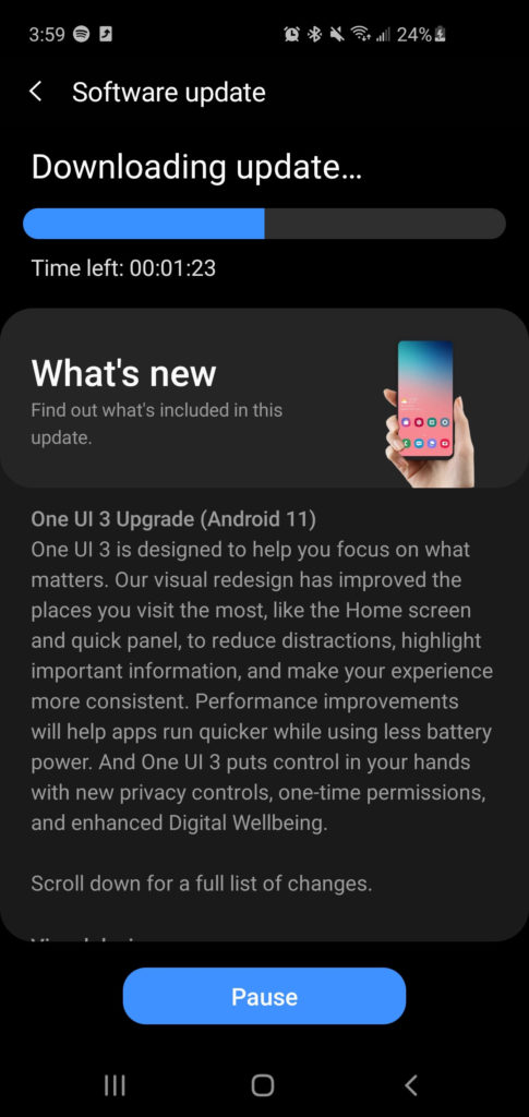 one ui 3 for snapdragon galaxy s10