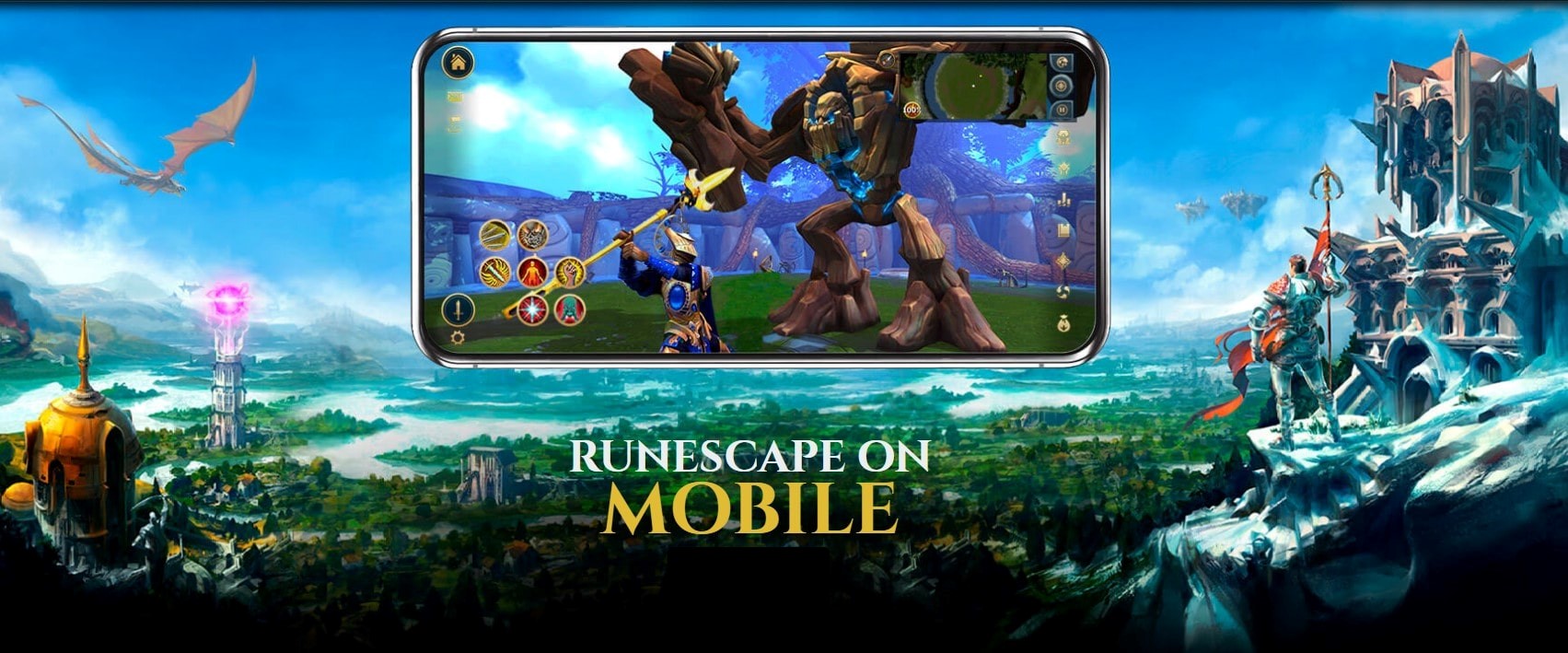 RuneScape Mobile - Cross-platform MMORPG