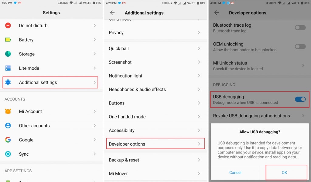 Can You Unlock Bootloader on Xiaomi Without PC? - Check Out Now! 1 Steps to unlock bootloader in mi device; Enable USB Debugging and OEM unlocking