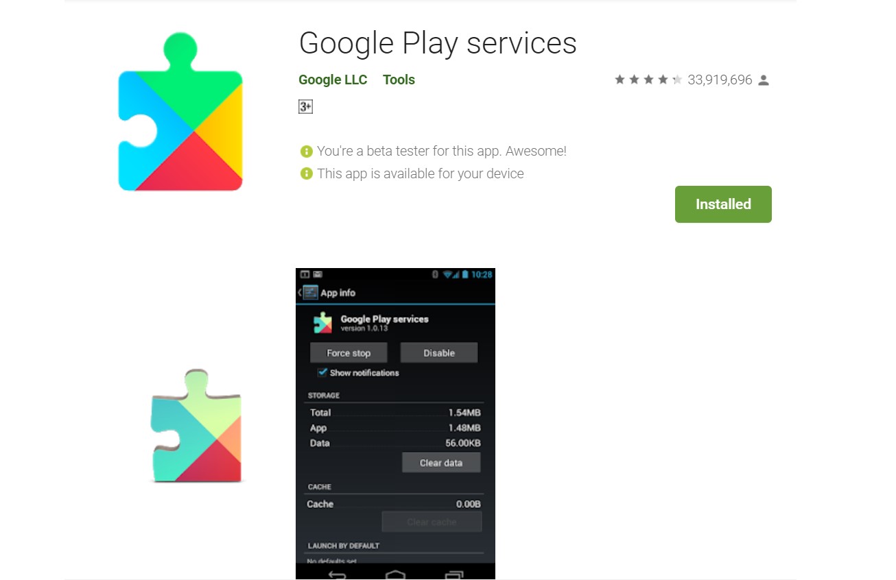 Google Play services apk download