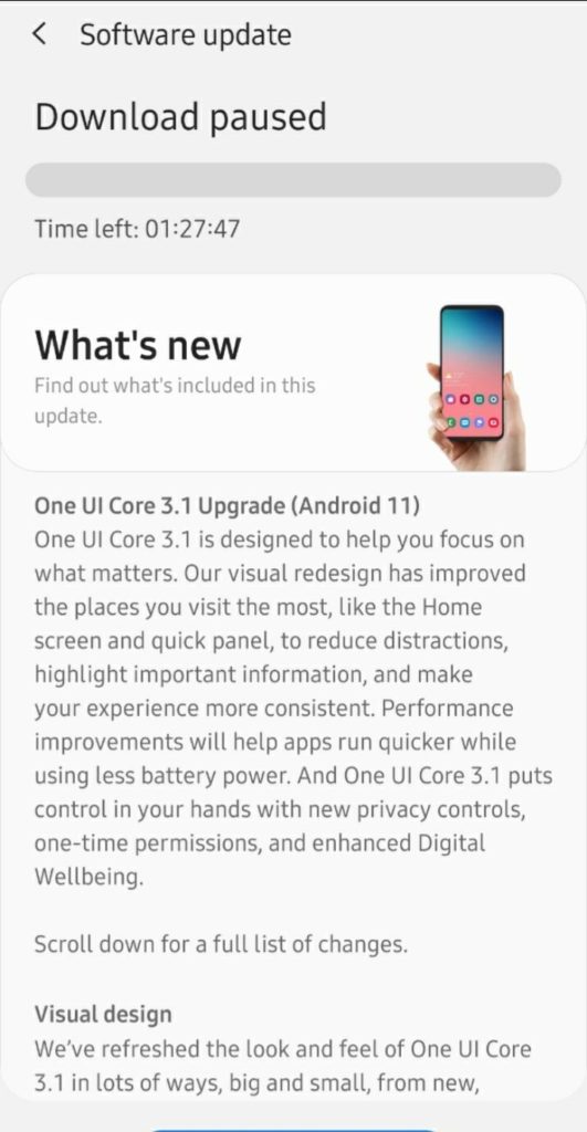 Samsung Galaxy M51 One UI 3.0 update with Android 11