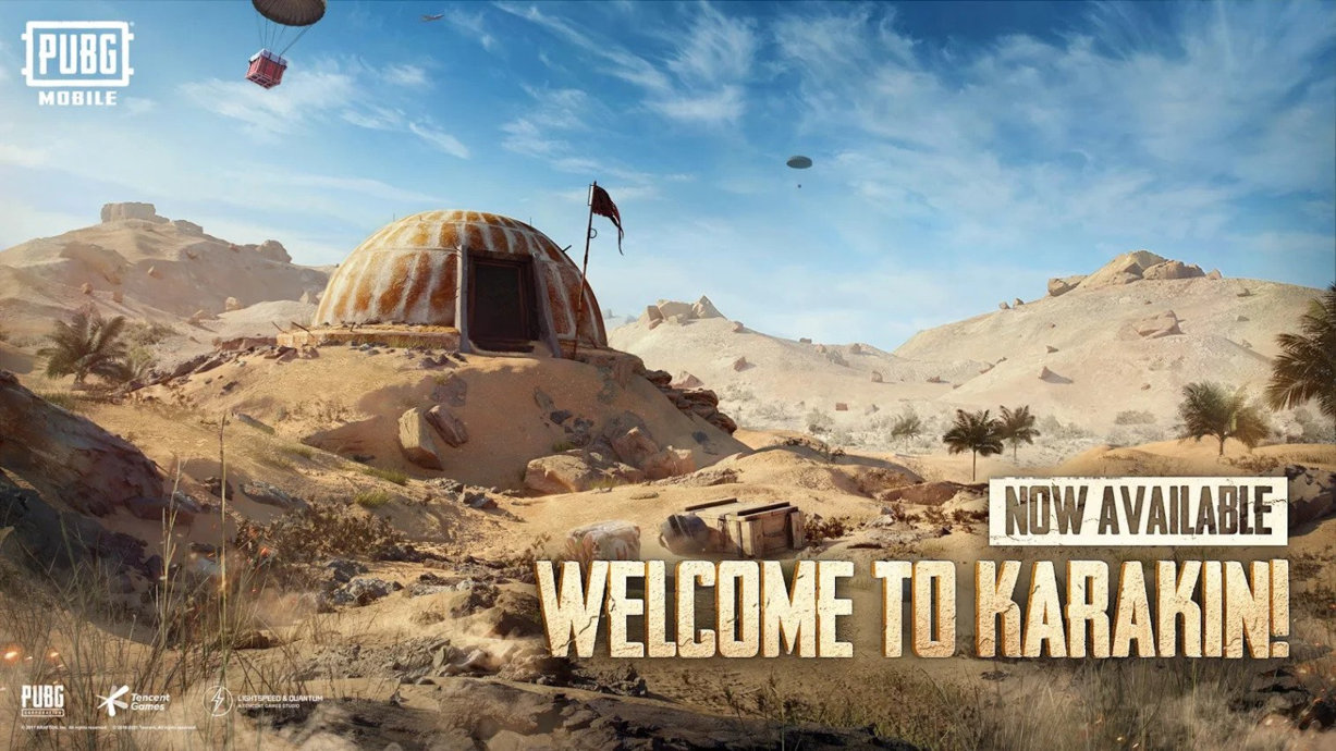 PUBG MOBILE 1.3.1 APK Download KARAKIN MAP