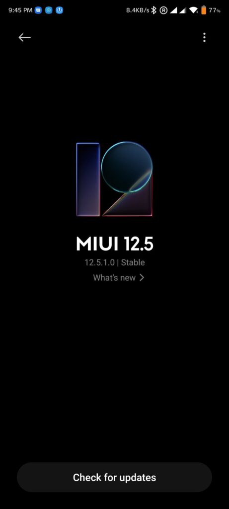 Poco F2 pro Miui 12.5 global stable