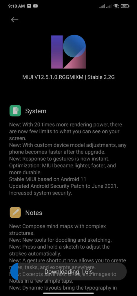 Android 11 for Xiaomi Redmi Note 8 Pro with MIUI 12.5
