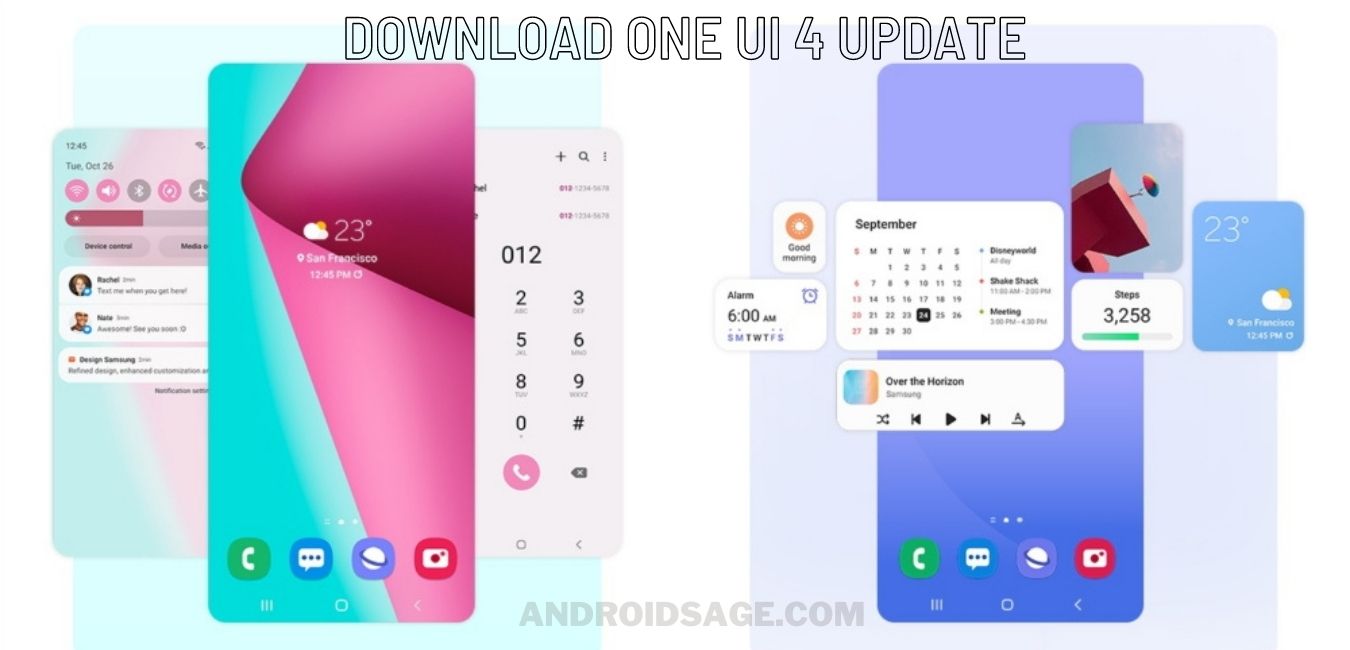 Download One UI 4 Android 12 directly from Samsung servers