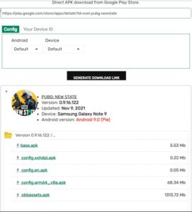 Download PUBG NEW STATE APK OBB Files v0 9 16 122 (Global Launch) Download PUBG NEW STATE APK OBB Files v0 9 16 122 (Global Launch)