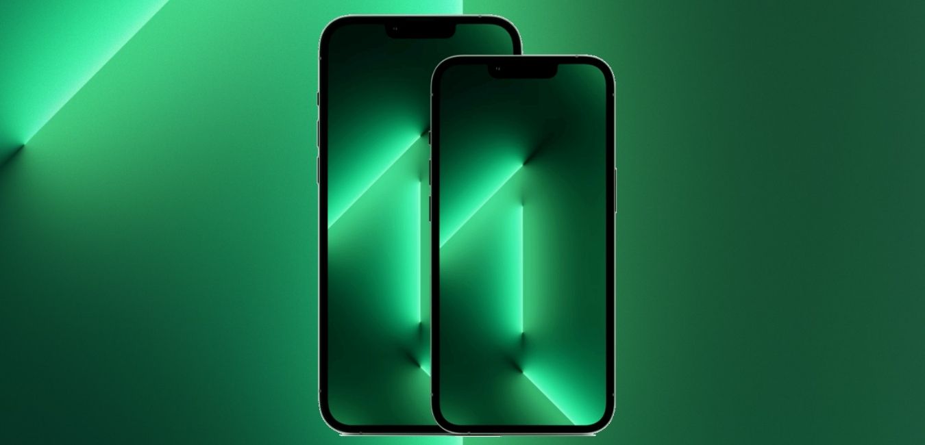 Download Green iPhone 13 Pro and iPhone 13 Pro Live Wallpapers