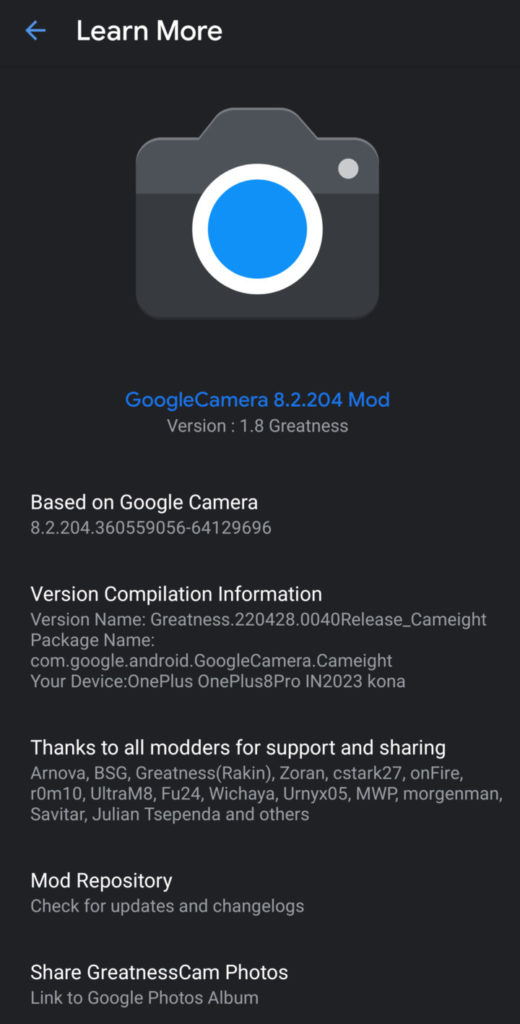 Stable GCAM 8.2 APK Download with Config Files for Android 8 Oreo, 9 Pie, 10, 11, 12+ 2 GCam8.2.204 Greatness.220428 b84