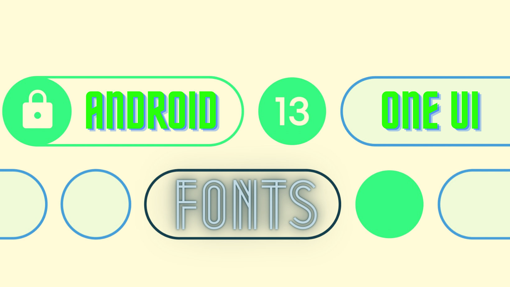 ONE UI 5 CUSTOM FONTS DOWNLOAD