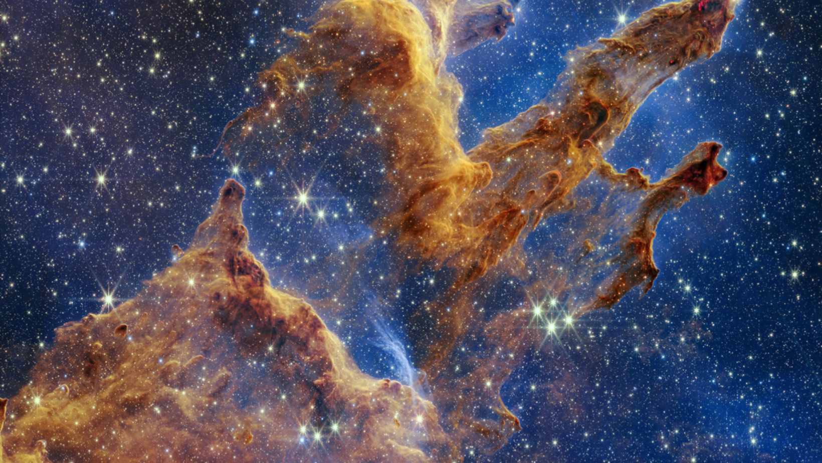 Download JWST Wallpapers 4K Pillars of Creation and Tarantula Nebula