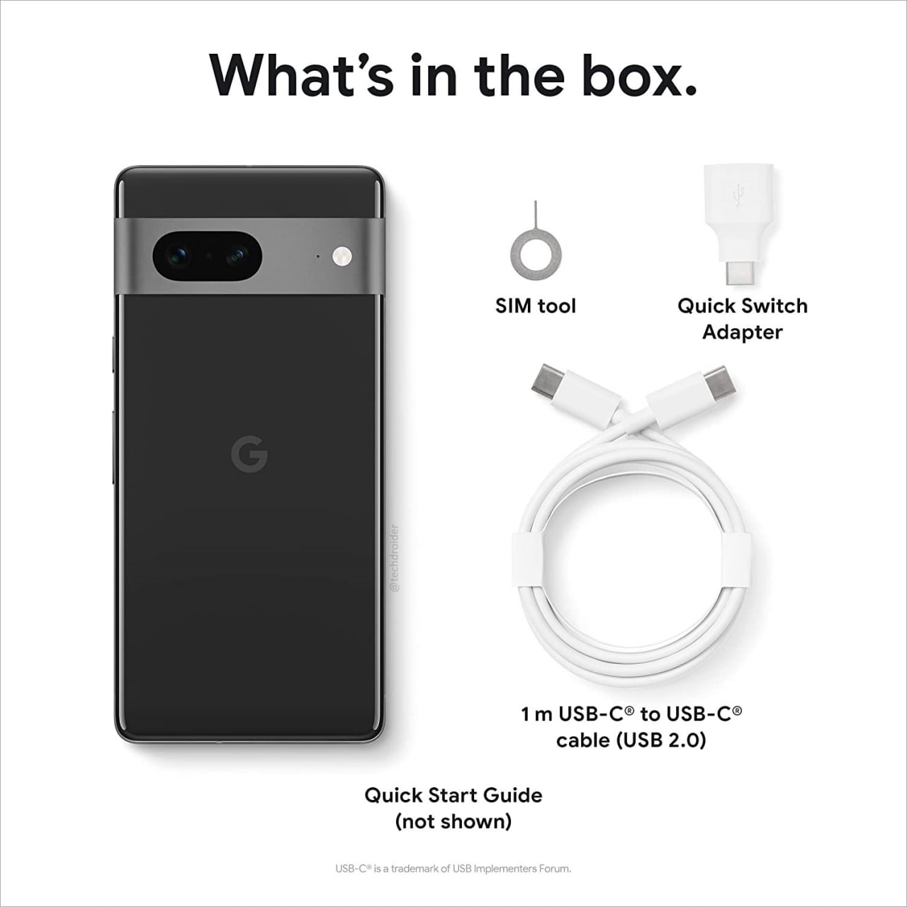 Pixel 7 and Pixel 7 Pro black